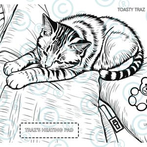 Printable Coloring Pages For Kids l  Kitty Coloring Page l Homeschool Printables Digital Download for Cat Lovers, Kids & Adults
