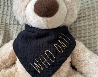 Babero para bebé de los New Orleans Saints Who Dat