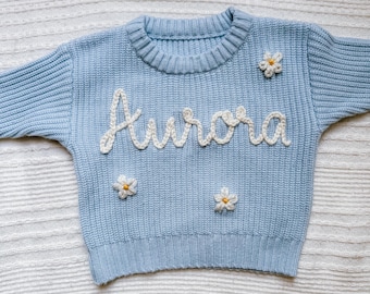 Flower add-on for custom sweaters