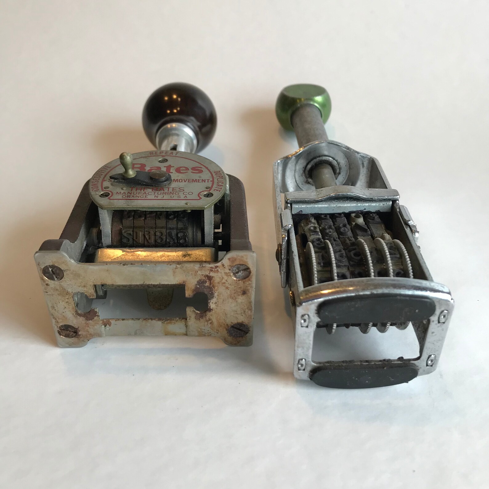 BATES Numbering Stamper GARVEY Price Marker. Vintage Office Etsy