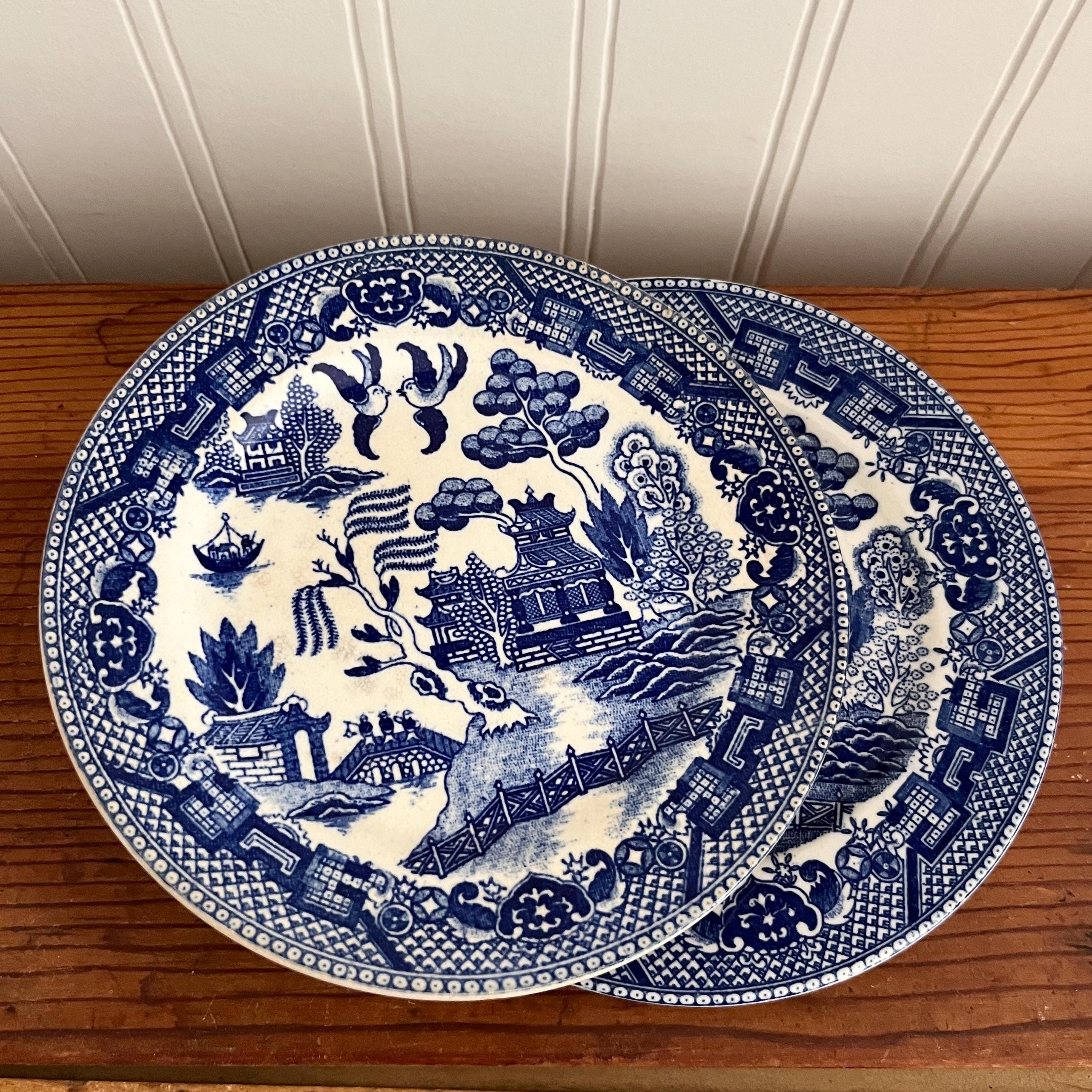 Rare Blue Willow - Etsy