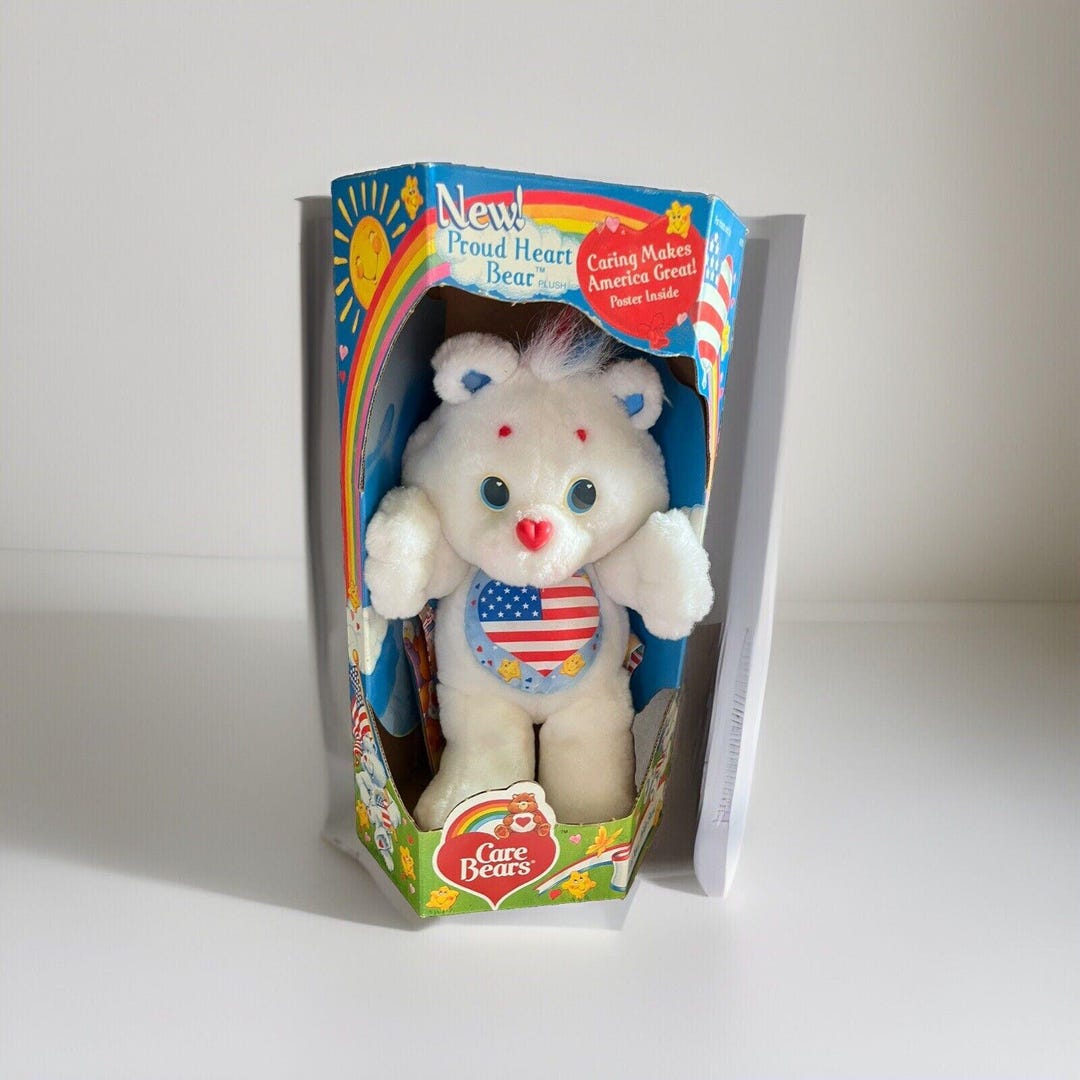 CARE BEARS Proud Heart Bear Nip! July 4th Bear - Etsy