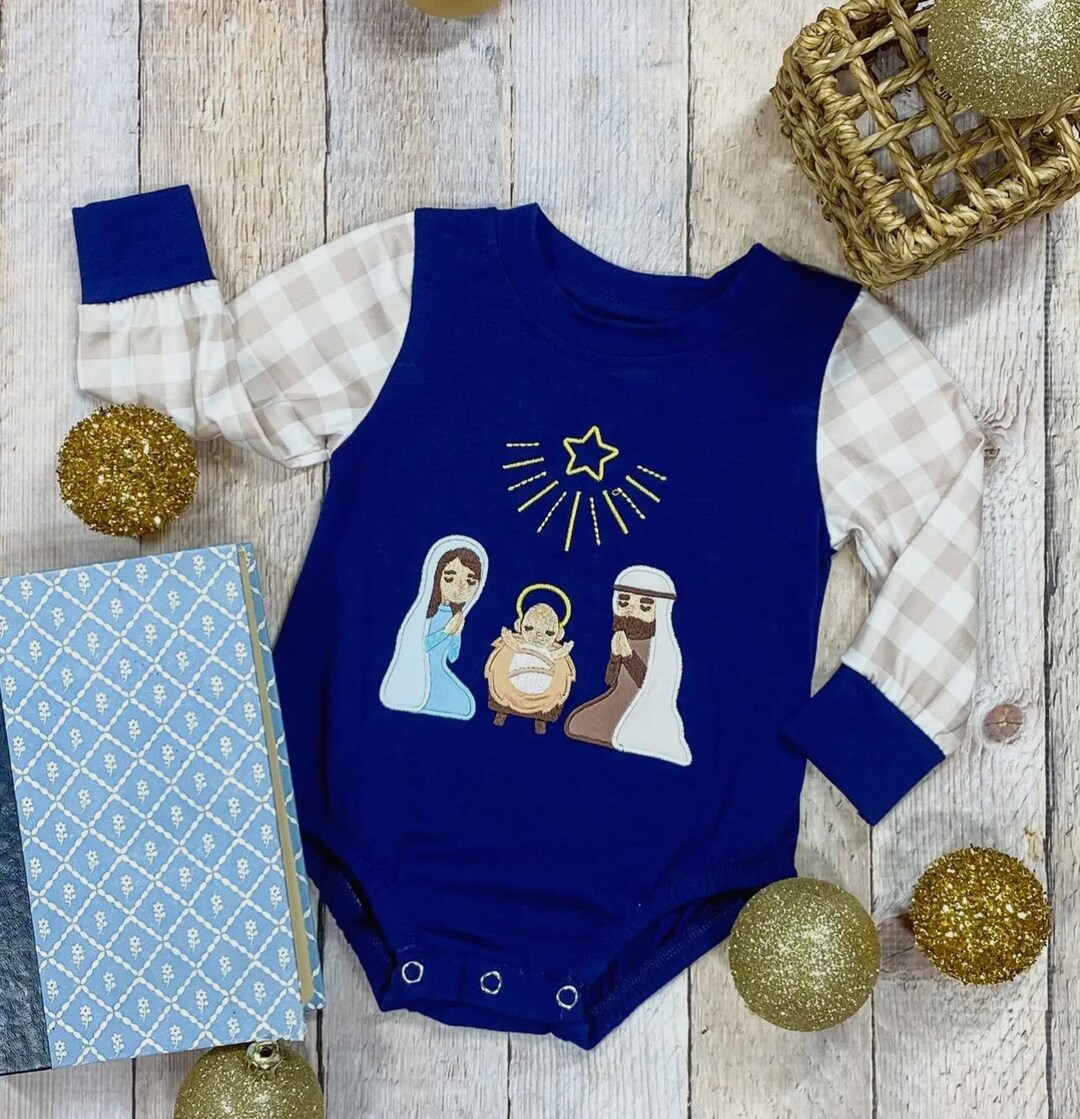 Nativity in Color Romper