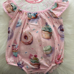 Smocked Donut Bubble Etsy