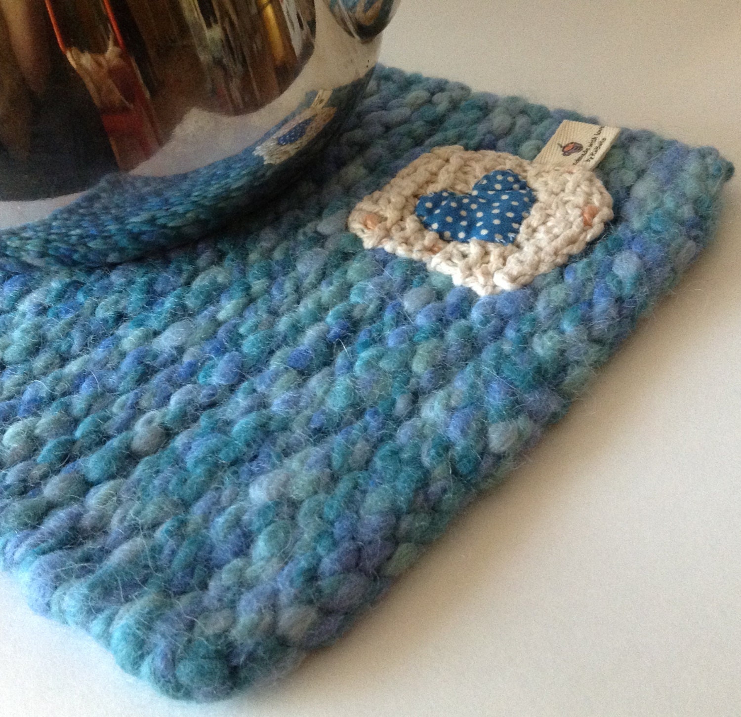 FREE US SHIPPING Large Pot Holder/ Hotpads Felted Wool Thick / Etsy