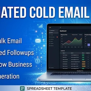 Automated Cold Email Script | Google Sheets Sequence & Reply Tracker (One-Time)