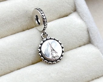 Dije colgante exclusivo de plata de ley 925 para pulsera europea / Regalo del Día de la Madre / Regalo para ella