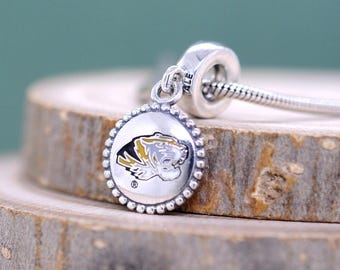 Sterlingzilver, exclusieve Missouri State University School hangbedel/hanger bedel/bedels voor armband/cadeau voor moeder/cadeau voor vrienden