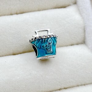Sterling Silver Haunted Mansion Hatbox Ghost Charm