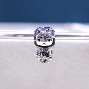 925 Sterling silver Jon Snow Charm / Fit Charm Bracelets /Handmade Jewelry for Women Girl Gift / Birthday Gift / Gift For her