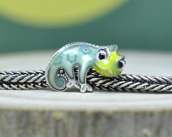 Sterling Silver Tangled Pascal Colour-changing Charm : Enamel Bead