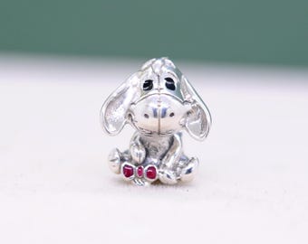 Dije de Winnie the Pooh Eeyore en plata de ley