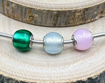 Sterling Silver Essence Charm: Creativity, Loyalty, Caring