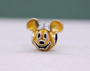 Mickey Mouse Pumpkin 925 sterlingzilveren bedel