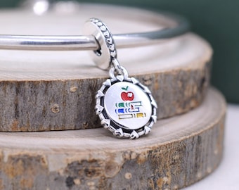 Bracciale Con Ciondolo Cuore Per Insegnanti - Gioiello In Acciaio Inossidabile Con Messaggio Di Ringraziamento - Regalo Di Apprezzamento Per Donne Maestre