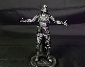 Estatua de Helldivers 2 / Figura coleccionable de ciencia ficción impresa en 3D