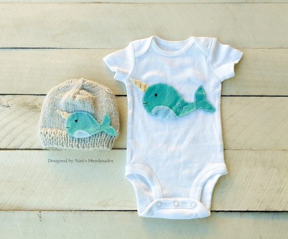 narwhal baby clothes