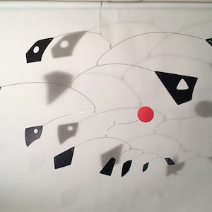 Primobius Mobile Art Sculpture Large 43”w x 26” Minimalist Abstract MCM Retro Modern Home Decor