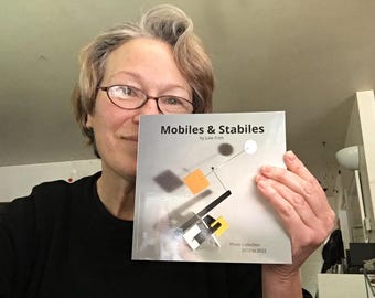 Fine Art Book #2 - Mobiles & Stabiles - 120 pages of original designs 7" x 7" Softback Glossy Cover 2012 to 2022