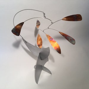 Legierte Stabile alle Metall 12 &quot;w x 15&quot; h Wohnkultur Büro Moderne Kunst Tabletop Skulptur