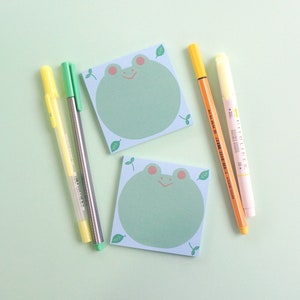 Frog Froggy Mini Memo Pad Kawaii Memo
