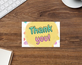 Thank you card