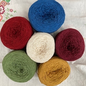 Fingering 4ply weight Silk crepe Yarn Hand Dyed  - Choice of shades