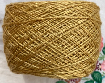 Fingering 4ply weight Silk Yarn Hand Dyed  - Caramel