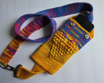 I LUV Bobbles Crossbody Phone Holder