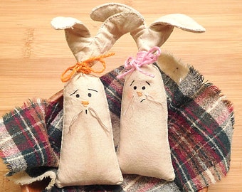 Easter Bunny DIY Set, Instant Download, Spring Decor Sewing Pattern, Handmade Craft Project