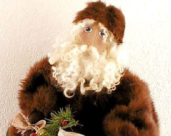Primitiver Weihnachtsmann Puppe / Schnittmuster / E Schnittmuster / PDF Instant Download