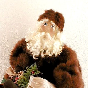 Primitive Santa Claus Doll / Sewing Pattern / E Pattern / PDF Instant Download