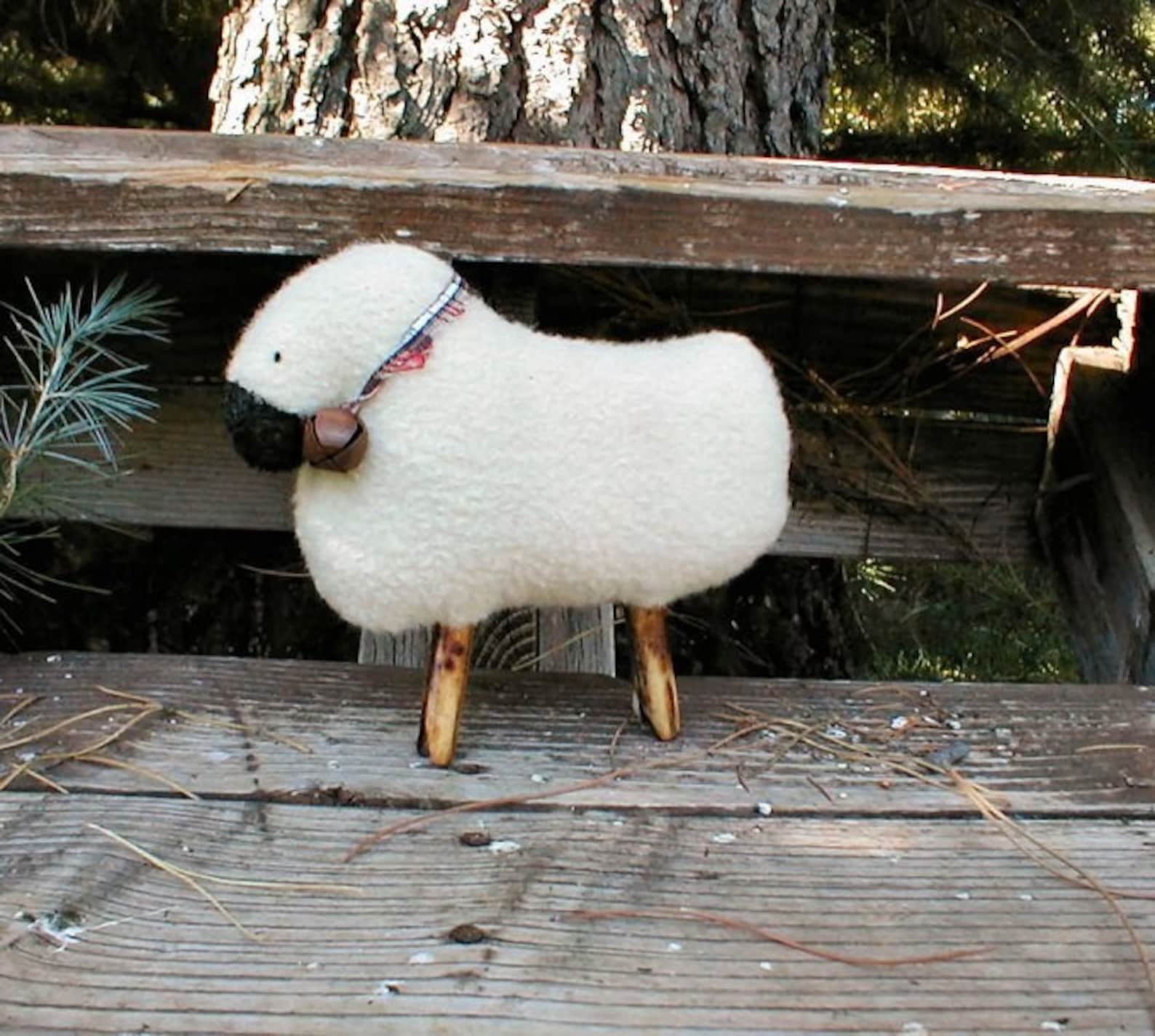Sale Pattern / Primitive Sheep Decoration / Easy Sewing | Etsy