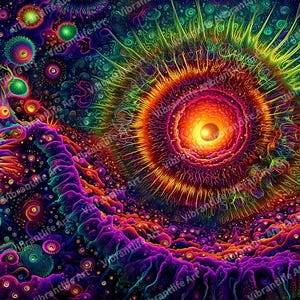 Psychedelic Eye Art - Etsy