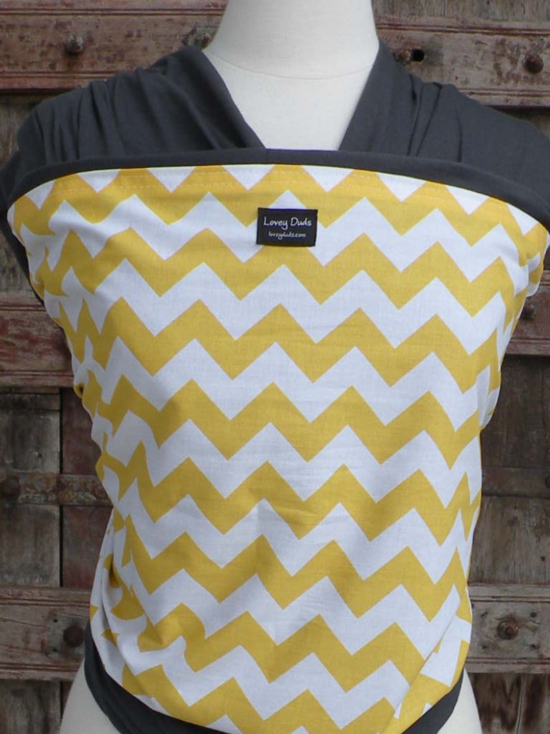 Baby COTTON Baby Wrap Sling Carrieryellow Etsy