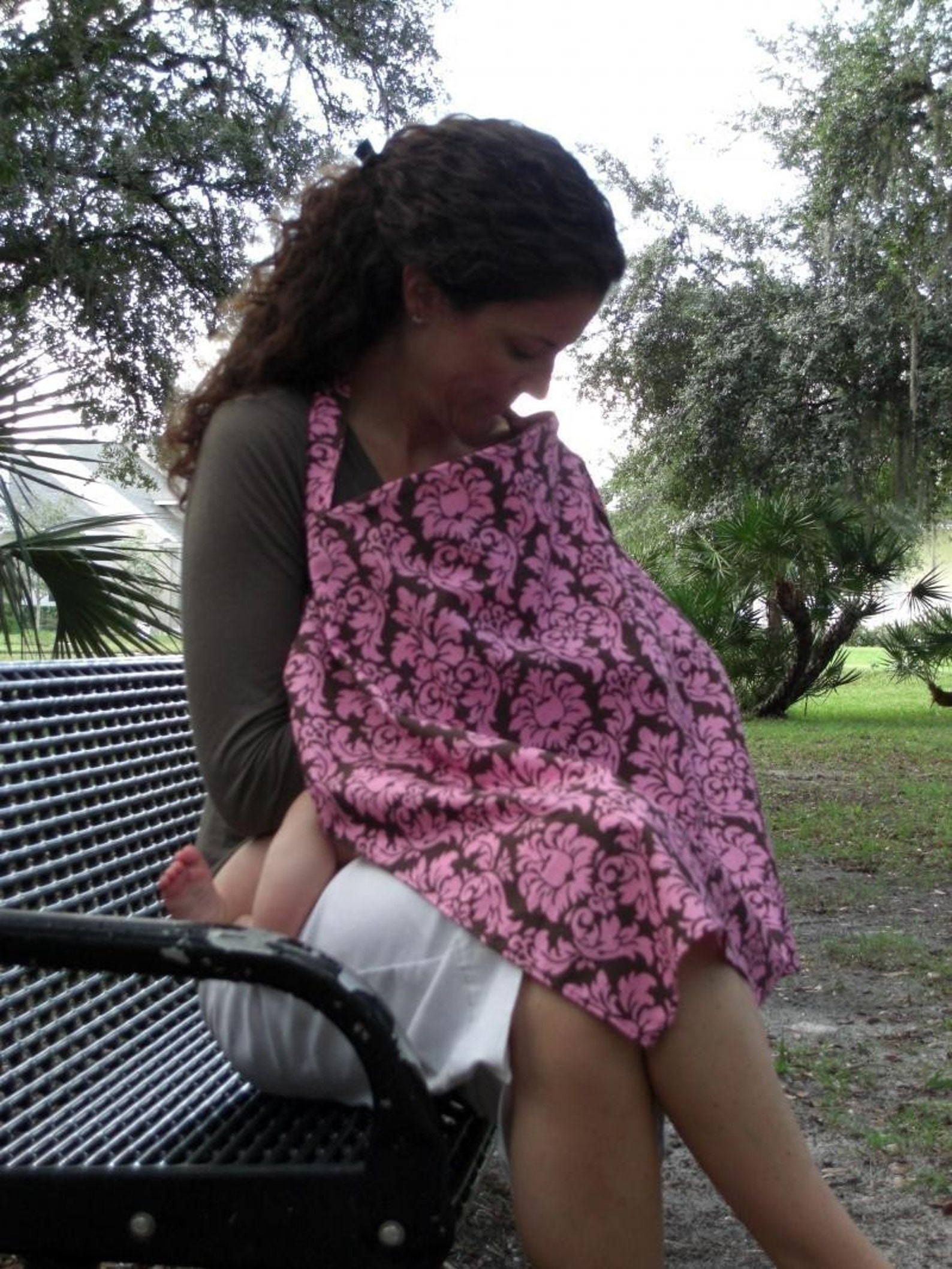 Nursing Coverteal Chevronfree Shipping When Purchased With A Etsy