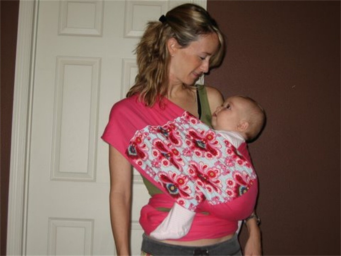 Baby Sling Wrap COTTON Baby Sling Wrapblack Etsy
