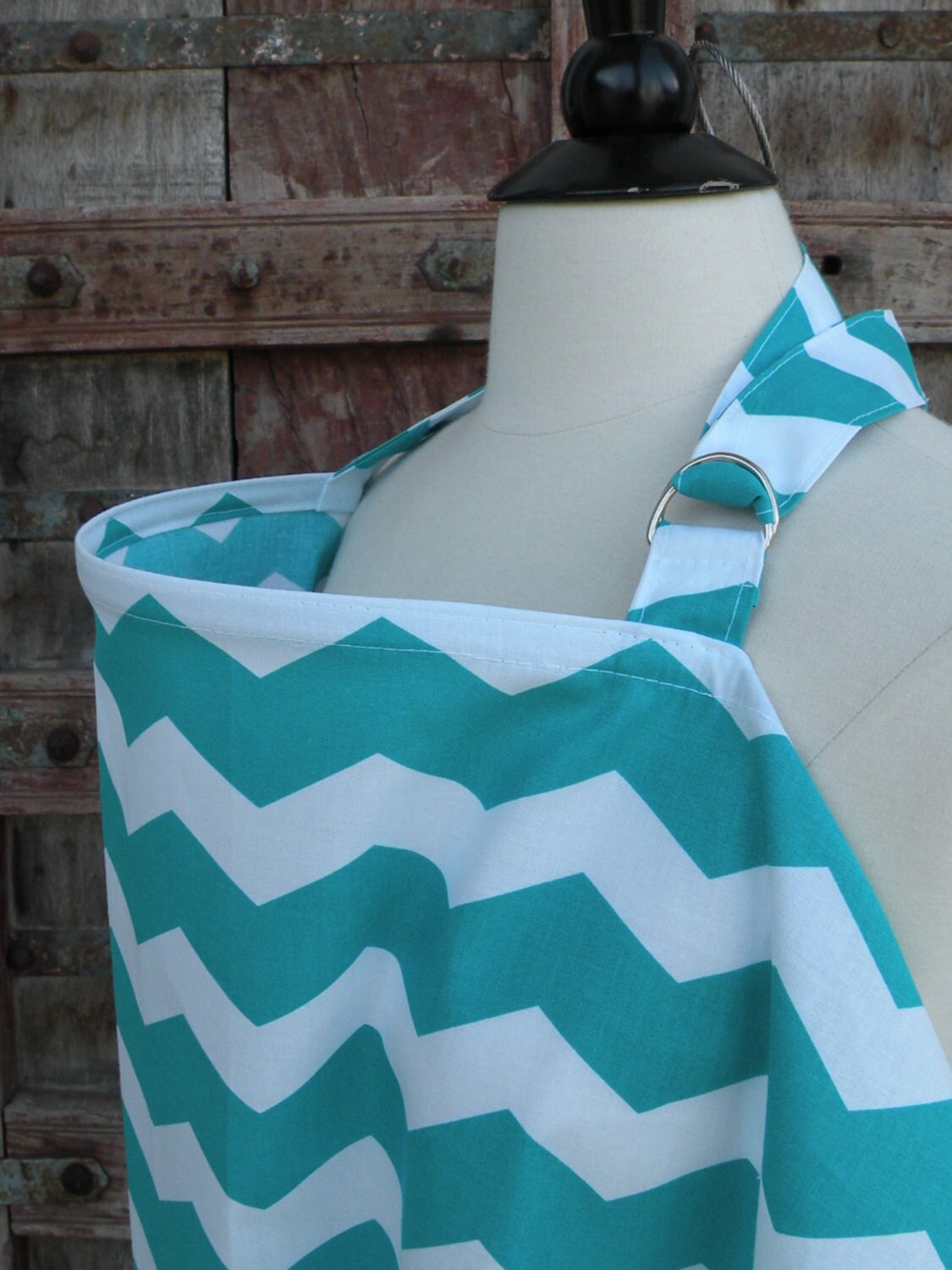 Nursing Coverteal Chevronfree Shipping When Purchased With A Etsy