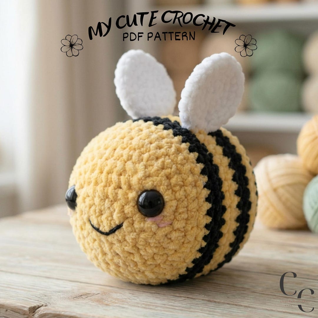 Diy Bumblebee Amigurumi Crochet Pattern PDF - Etsy