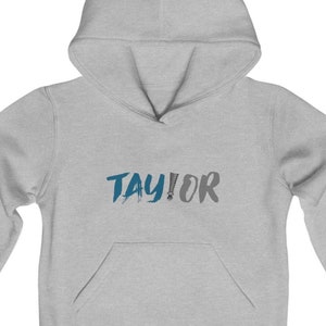 Kids Hooded Sweatshirt, Cozy Kids Pullover Hoodie, Unisex Hoodie, Boys & Girls Sweatshirt, Gift For Birthday, Custom Design Kids Sweatshirt