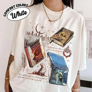 Crescent City Fans Comfort Colors Shirt, Lunathion Light It Up Shirts, SJM Inspired T Shirt, Gift For Book Lover