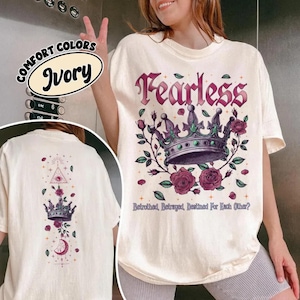 Powerless Bookish Shirt For Fan, Fearless Kai Azer I Love You T-Shirt, Romantasy Book Lover Tee, Fantasy Reader Gift, Vintage Fan Merch Tee