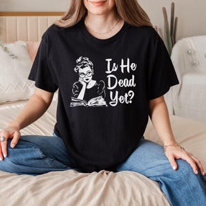 Schwarzer Humor sarkastisches T-Shirt, nerviges ironisches Witz T-Shirt, witziger morbider Humor Shirt, freche Einstellung grafisches T-Shirt