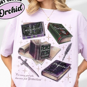 Powerless Series Lauren Roberts Shirt, Kai Azer & Paedyn Gray Shirt, Fantasy Bookish Shirt, Powerful Book Shirt, Bookish Gift, Book Tee