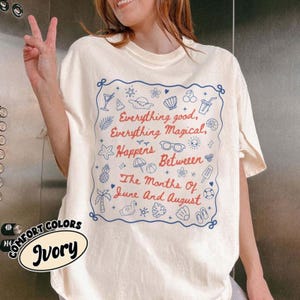 TSITP Cousins Beach Shirt Comfort Colors, Cousins Beach Tee, Summer I Turned Pretty Inspired Shirt, TSITP Quotes, Team Conrad Team Jeramiah