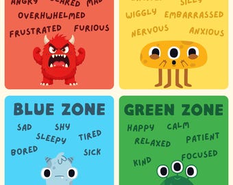 Emotional Regulation Poster 2-Pack