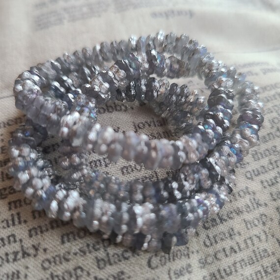 48pcs 6mm Silver Pewter Daisy Spacer Beads - Jewelry Findings - Free Shipping