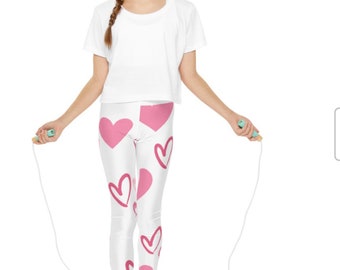 youth full length leggings aop