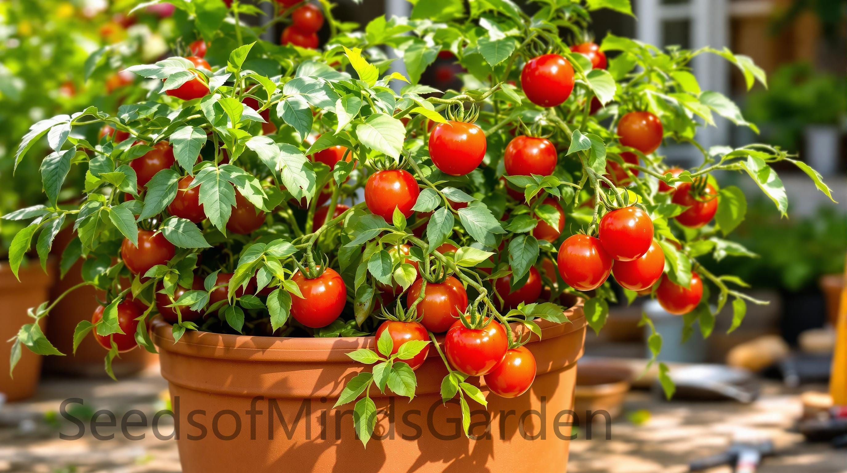Bonsai Micro Dwarf Tomato Seeds  Compact Cherry Tomato Plants for Patio,  Balcony & Indoor Gardens (limited) - Etsy