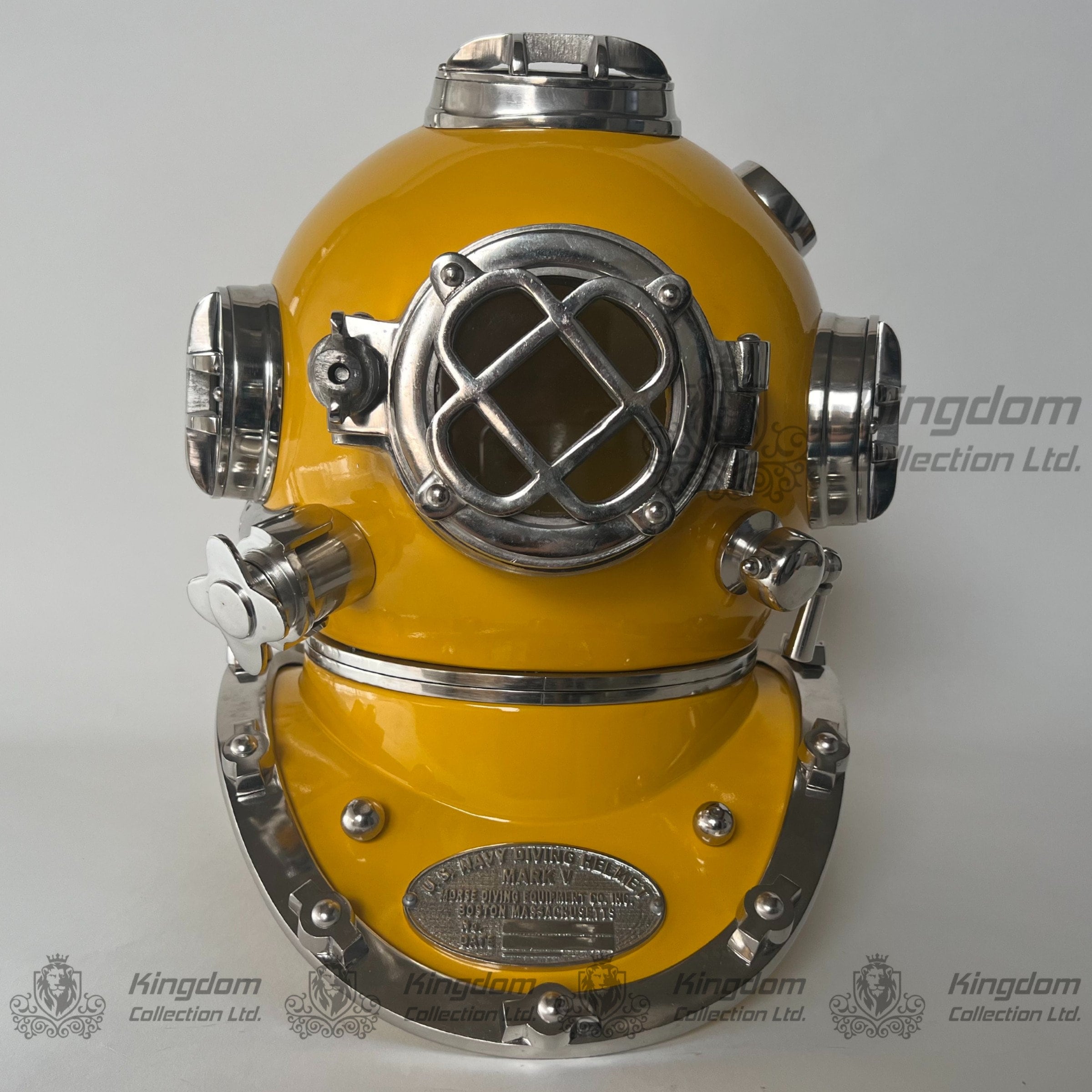 【送料無料】展示品 HELMET DIVE ヘルメットセンスイ メンズ 3WJ ダイビング3点セット HM-711 ブラック×イエロー MLBB4B Yellow Diving Helmet US Navy Deep Sea Divers Helmet Nautical Gift